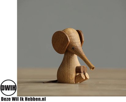 Nordic Design: Houten olifant - Eiken