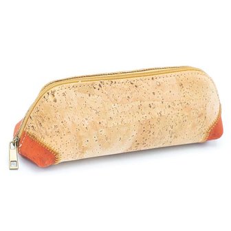 Kurken Etui Naturel - Oranje