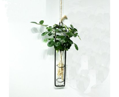 Stekstation / Minimalistische Plantenhanger -Maat M