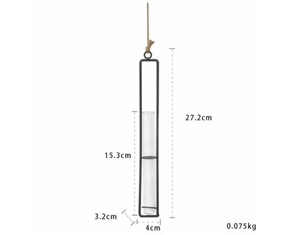 Stekstation / Minimalistische Plantenhanger -Maat M