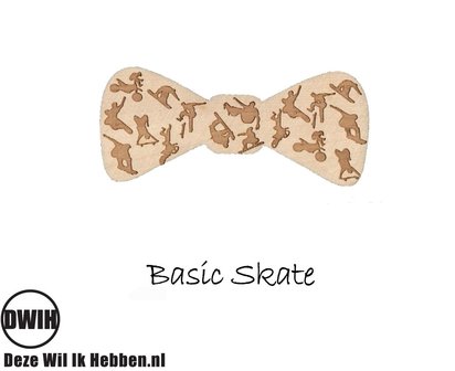 Houten strik:  Basic Skate