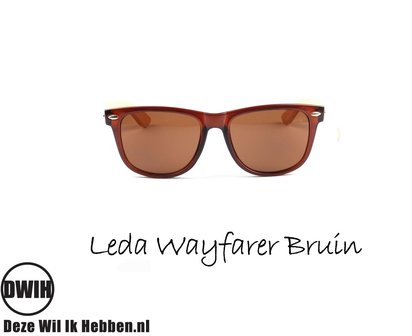 Leda Wayfarer Bruin