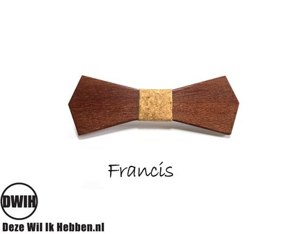 Houten strik: Francis