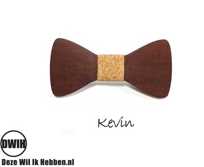 Houten strik: Kevin