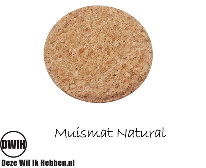 Muismat van kurk, Naturel