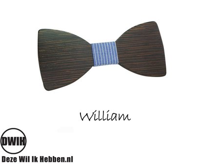 Houten strik: William