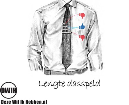 lengte dasspeld