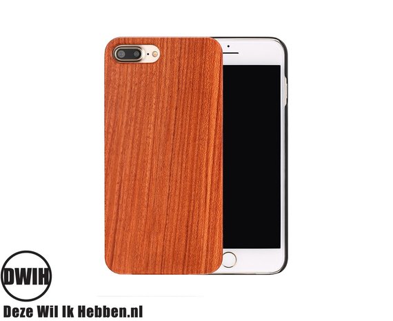 iPhone 7, 8 en SE 2020 houten case – Palissander