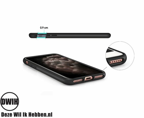 iPhone 7, 8 en SE 2020 houten case 