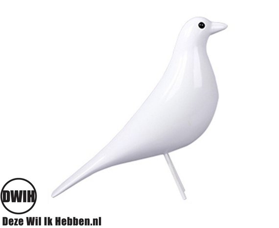 Nordic Design: House Bird - Witte vogel