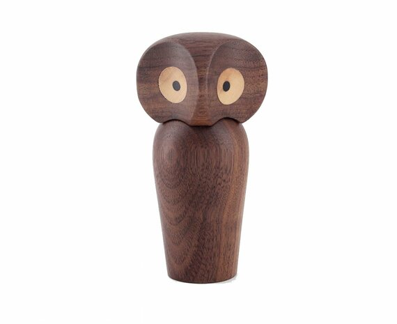 Nordic Design: Uil set eiken en Walnoot