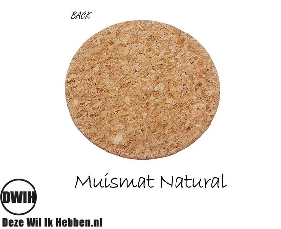 Muismat van kurk, Naturel