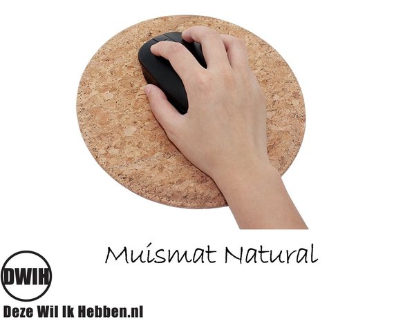 Muismat van kurk, Naturel