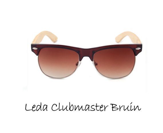 Leda Clubmaster Bruin