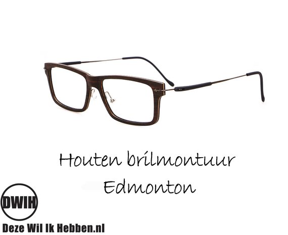 DWIH - Houten brilmontuur - Edmonton - Ebben