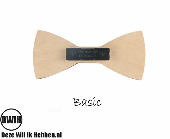 Houten strik:  Basic