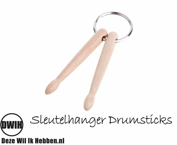 Sleutelhanger Drumsticks