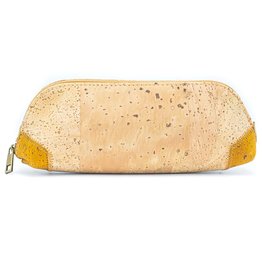 Kurken Etui Naturel - Geel