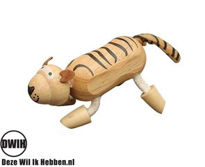 Nordic Design: Educatief speelgoed - Houten Tijger