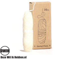 Natuurlijk Flosdraad Hervulling (30 meter)