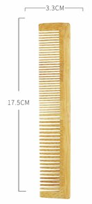 DWIH Bamboe kam - dubbel getand