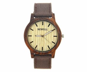 🌟 Stijlvolle Tijdloosheid: Ontdek het Carme Red Sandal Houten Horloge! 🌟