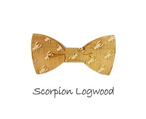 Houten strik: Scorpion Logwood 