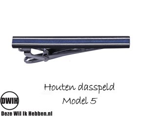 Houten Dasspeld model 5