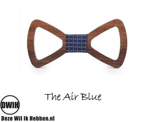 Houten strik: The Air Blue